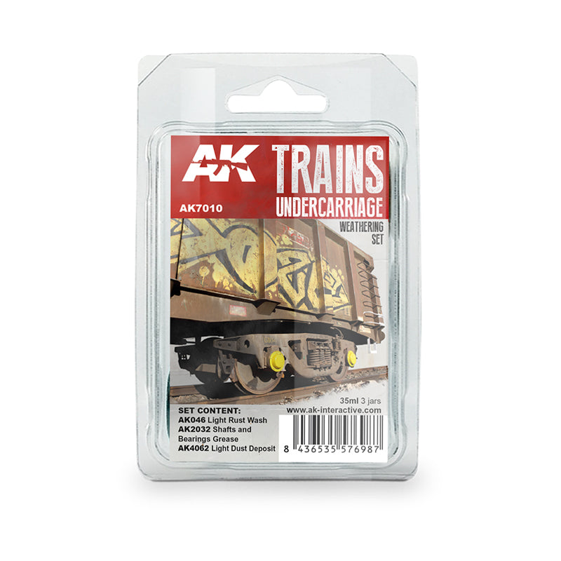 AK Interactive Trains Weathering Set Vol.2 AK7010