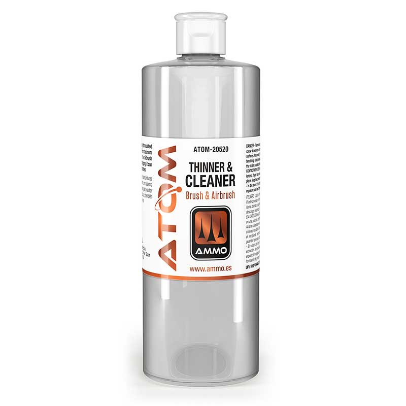 MIG Ammo ATOM-20520 Atom Acrylic Thinner and Cleaner 400ml