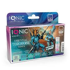 AMMO IONIC Essential Turquoise Tones Paint Set (IONIC0514) | 25% Off