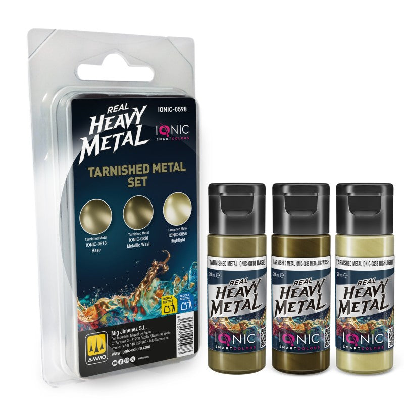 IONIC Real Heavy Metal Tarnished Metal Set IONIC0598