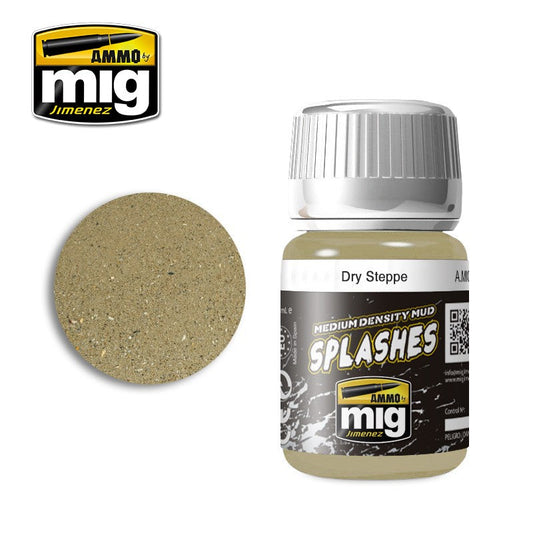 MIG Ammo Splashes | Authentic Mud Splatter Effects for Railway Models 35ml