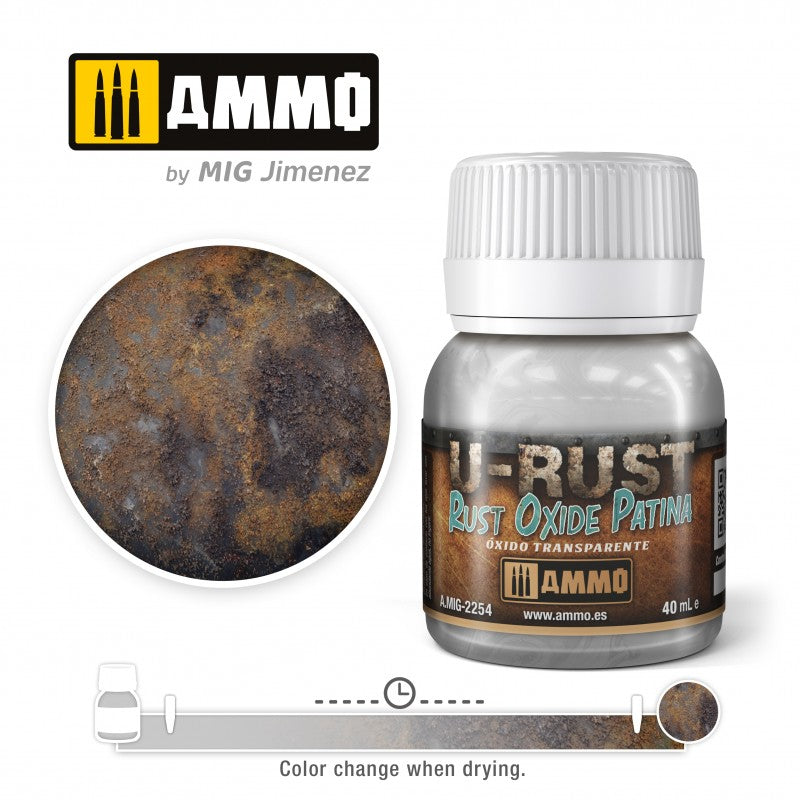 MIG Ammo U-Rust MIG2254 Rust Oxide Patina | Rust Weathering for models