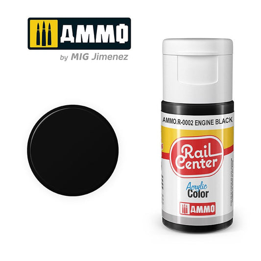 MIG Ammo Rail Center Acrylic Paint 15ml | Matched to real railway colours