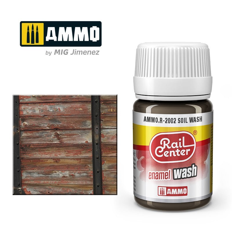 MIG Rail Center Soil Wash - Enamel Wash