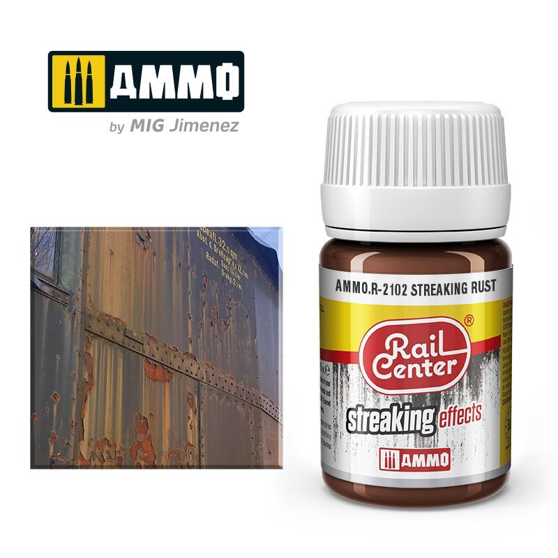 MIG Rail Center Streaking Rust - Streaking Effects