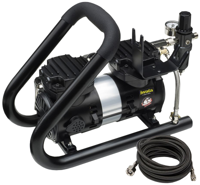 Iwata Power Jet Plus Tubular Airbrush Compressor