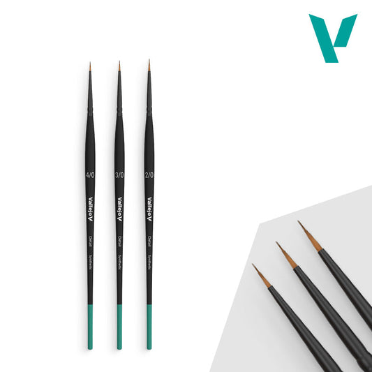 Vallejo Hobby Brushes Detail Definition Set B02990