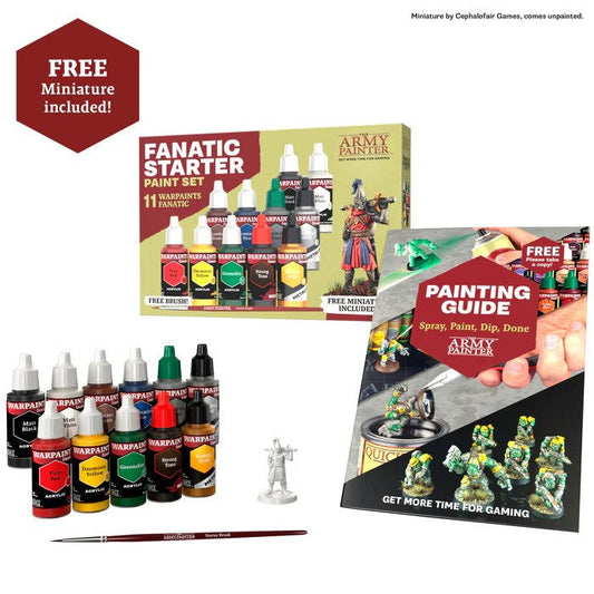 The Army Painter Warpaints Fanatic Starter Paint Set WP8066P