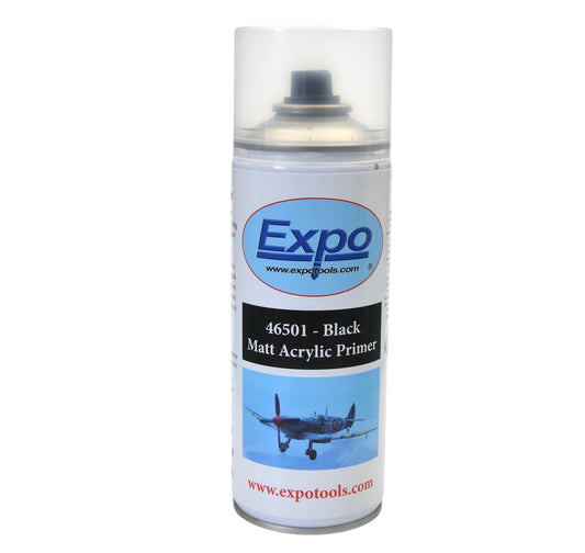 Expo Tools 46501 Black Acrylic Model Primer 400ml