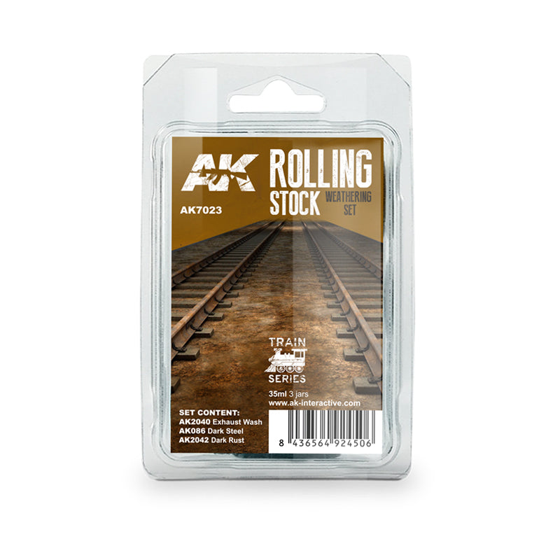 AK Interactive Rolling Stock Weathering Set AK7023