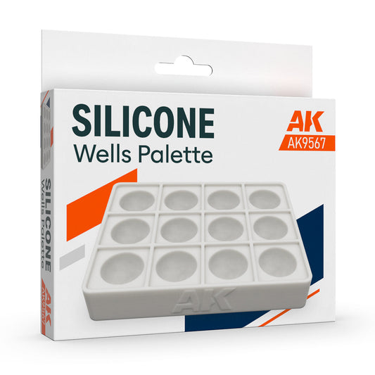 AK Interactive Silicone Model Paint Palette AK9567