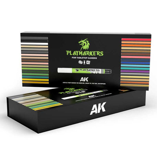 AK Interactive Playmarkers Full Range Set 34 Colours AKM150