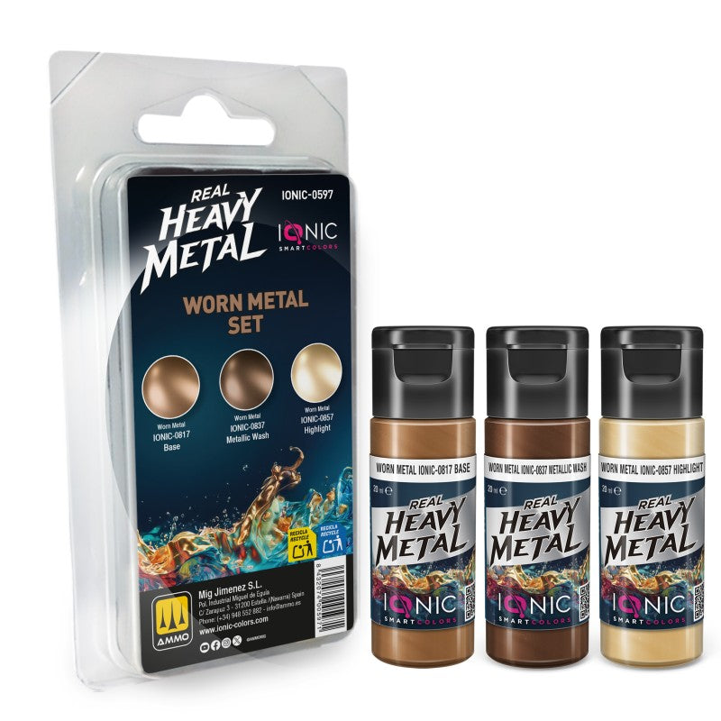 IONIC Real Heavy Metal Worn Metal Set IONIC0597
