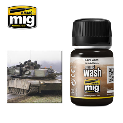 MIG Ammo Enamel Washes | Weathering washes for Railway Models 35ml