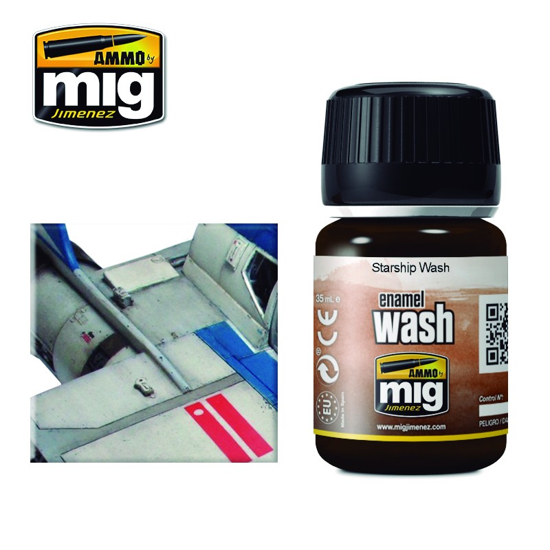 MIG Ammo Enamel Washes | Weathering washes for Railway Models 35ml