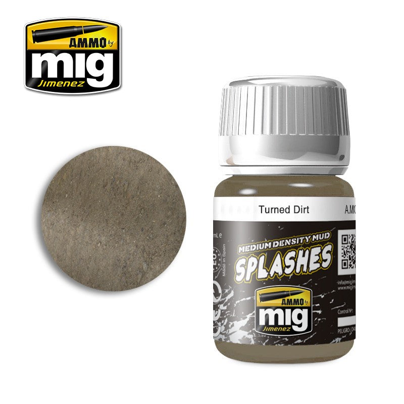 MIG Ammo Splashes | Authentic Mud Splatter Effects for Railway Models 35ml