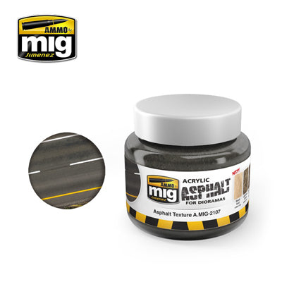 MIG Ammo Asphalt Texture Acrylic Paint 250ml