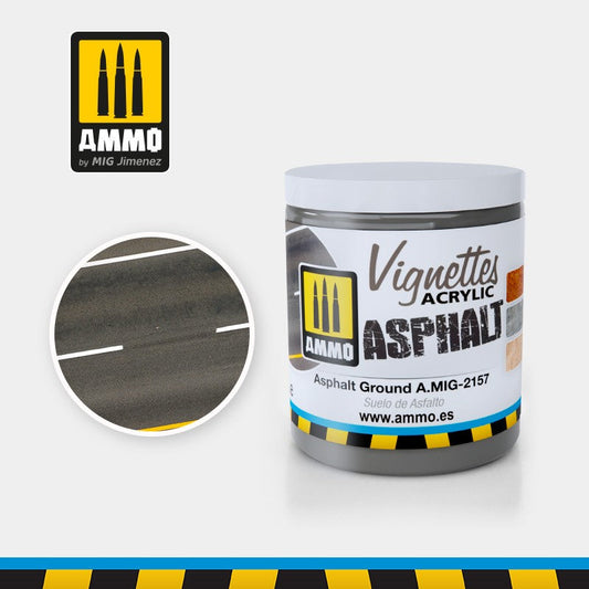MIG Ammo Asphalt Texture Acrylic Paint 100ml