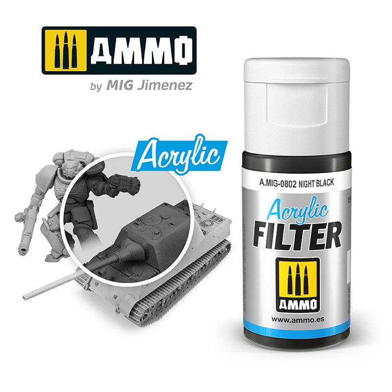 MIG Ammo Acrylic Filter 15ml
