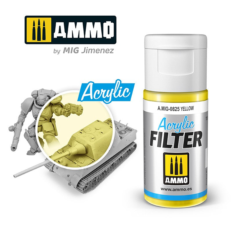 MIG Ammo Acrylic Filter 15ml