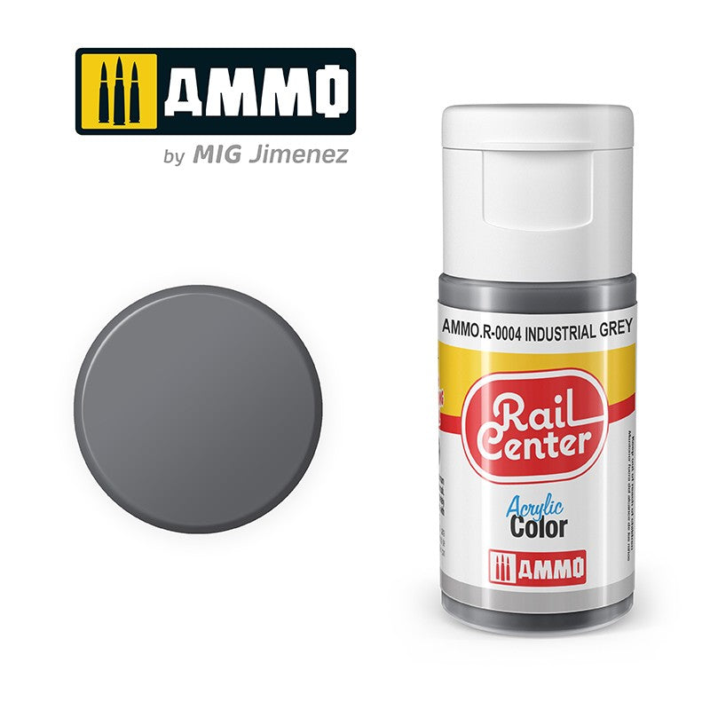 MIG Ammo Rail Center Acrylic Paint 15ml | Matched to real railway colours