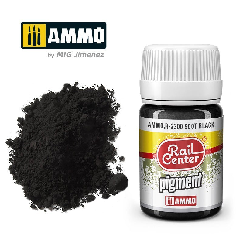 MIG Rail Center Soot Black Pigment