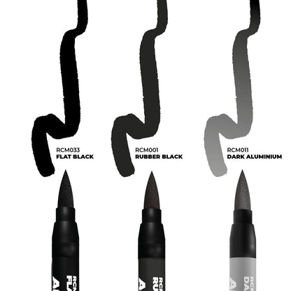 AK Interactive RCM102 Wheels Real Colors Markers Set