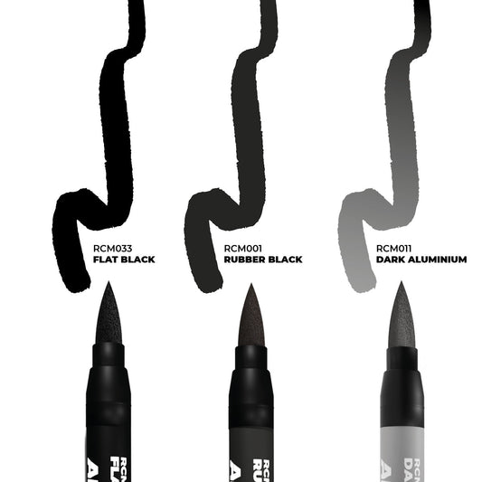 AK Interactive RCM102 Wheels Real Colors Markers Set