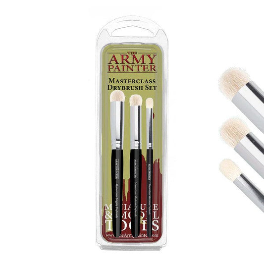 Drybrushing Brushes – Army Painter Masterclass Drybrush Set