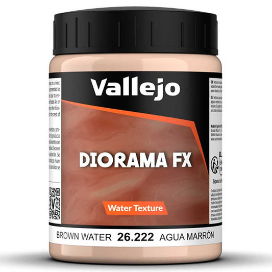 Vallejo Diorama FX Brown Water 200ml 26.222