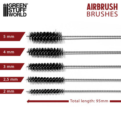Green Stuff World Airbrush Cleaning Brushes Set