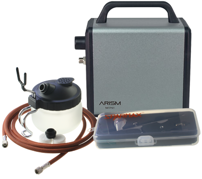 Sparmax ARISM Mini Kit - Cosmic Grey with MAX-4 Airbrush