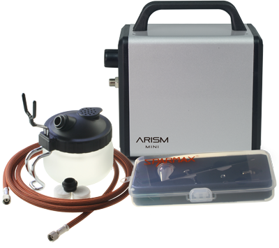 Sparmax ARISM Mini Kit - Star Silver with MAX-4 Airbrush