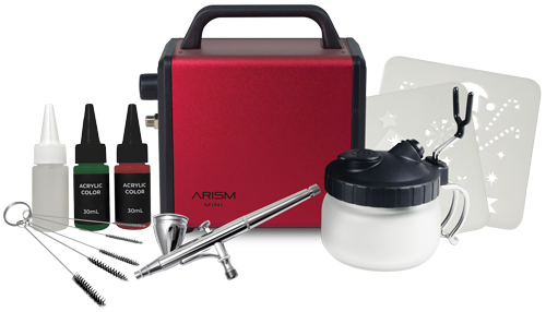Sparmax ARISM Mini Christmas Kit with MAX-3 Airbrush