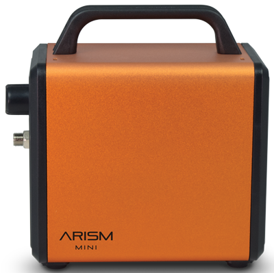 Sparmax ARISM Mini Airbrush Compressor - Electric Orange