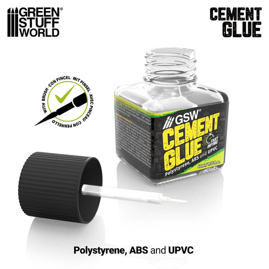 Green Stuff World Plastic Cement Glue 40ml