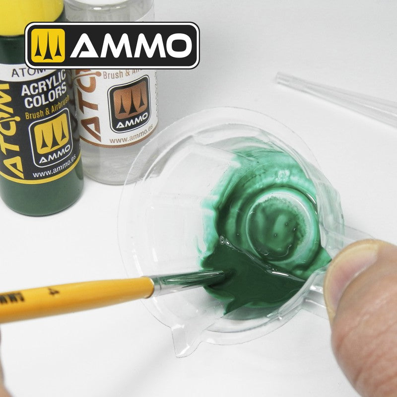 Model Paint Mixing Cups – AMMO by MIG Disposable 40 ml Cups (10 pcs)