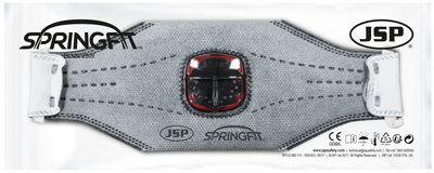 SpringFit™ FFP3 Face Mask with Typhoon Valve | Safe Airbrushing Mask for Modellers