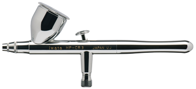 Model Airbrush – Iwata Revolution CR3 Dual-Action Gravity-Feed Airbrush with R3 Nozzle