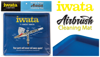 Airbrush Cleaning Mat – Iwata CL200 Raised Ridge Maintenance Surface