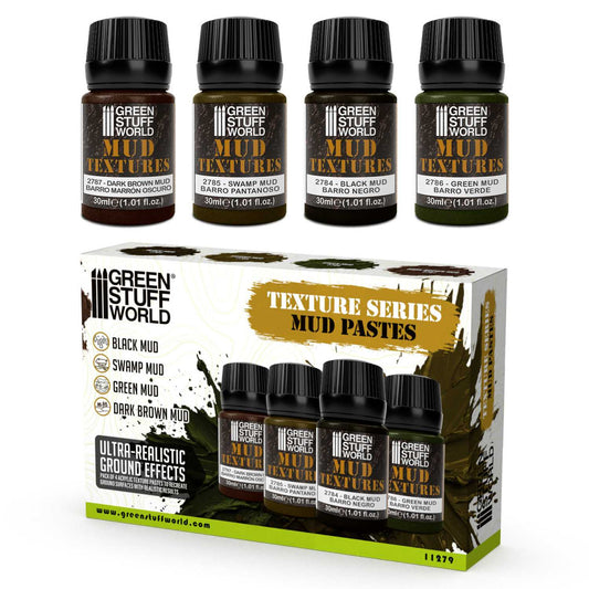 Green Stuff World Mud textures set 30ml