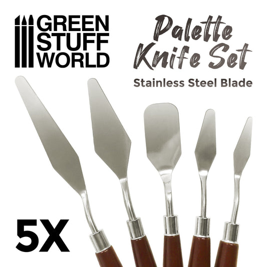 Green Stuff World Palette Knife Tools Set