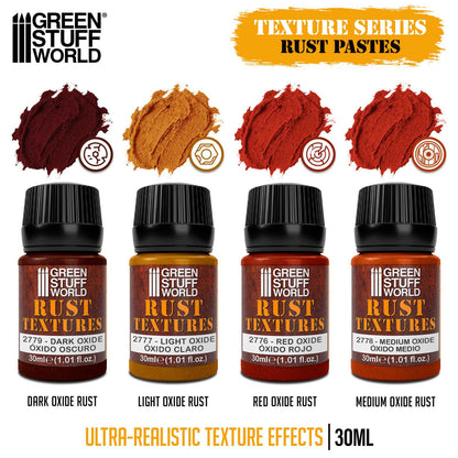 Green Stuff World Rust Texture Set 30ml