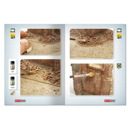 Model Brick Painting Set – MIG Solution Box 09 for Realistic Model Brickwork MIG7710