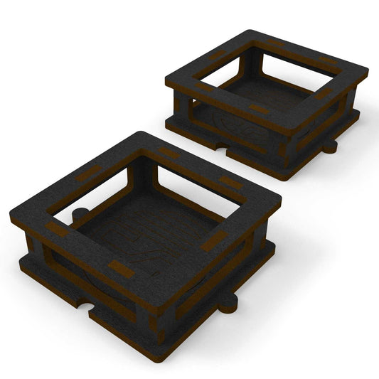 Green Stuff World Square Bottle Holder for Cement Glue Pack of 2