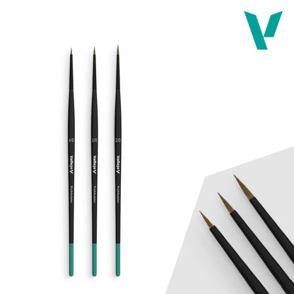 Vallejo Pro Modeler Definition Brush Set B01990