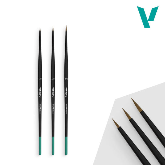 Vallejo Pro Modeler Definition Brush Set B01990
