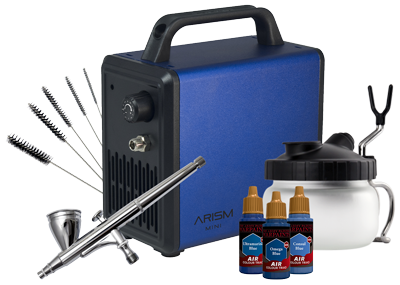 Sparmax Wargame Airbrush Kit - Blue