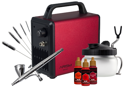 Sparmax Wargame Airbrush Kit - Red
